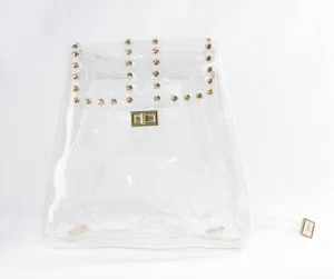 The Blair Backpack In Gold