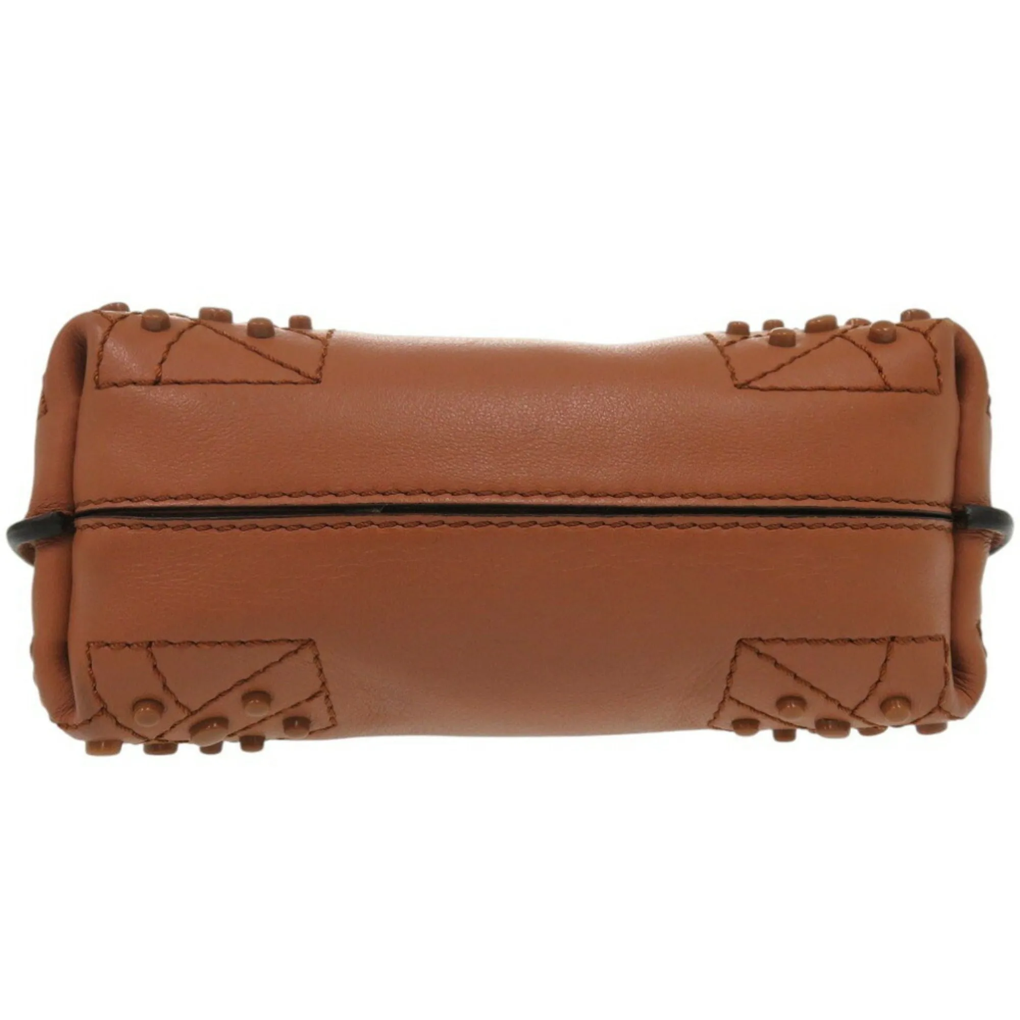 Tod's  Leather Handbag Shoulder Bag (Pre-Owned)