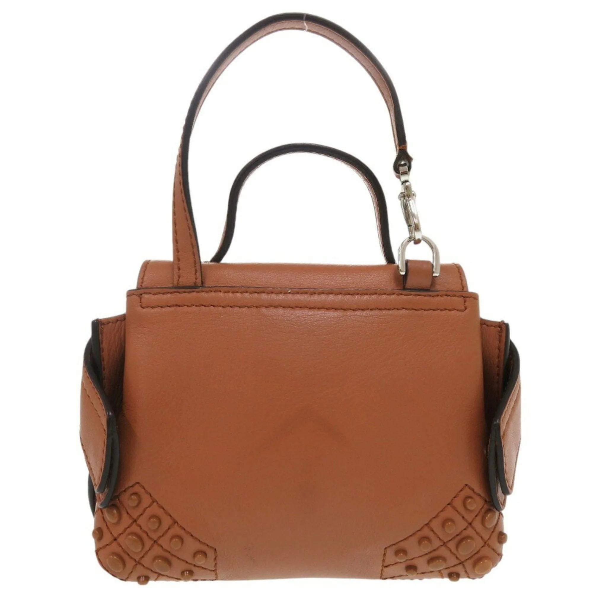 Tod's  Leather Handbag Shoulder Bag (Pre-Owned)