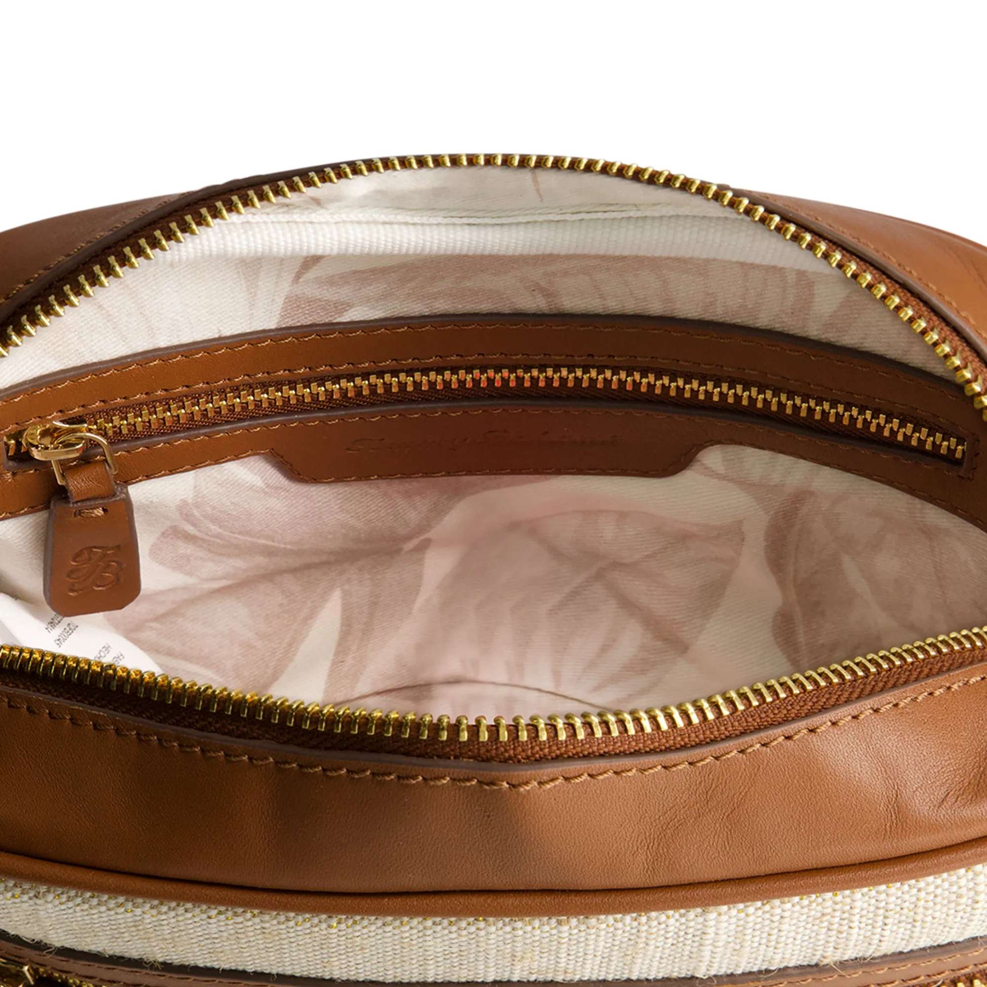 Tommy Bahama Lurex Linen Camera Bag