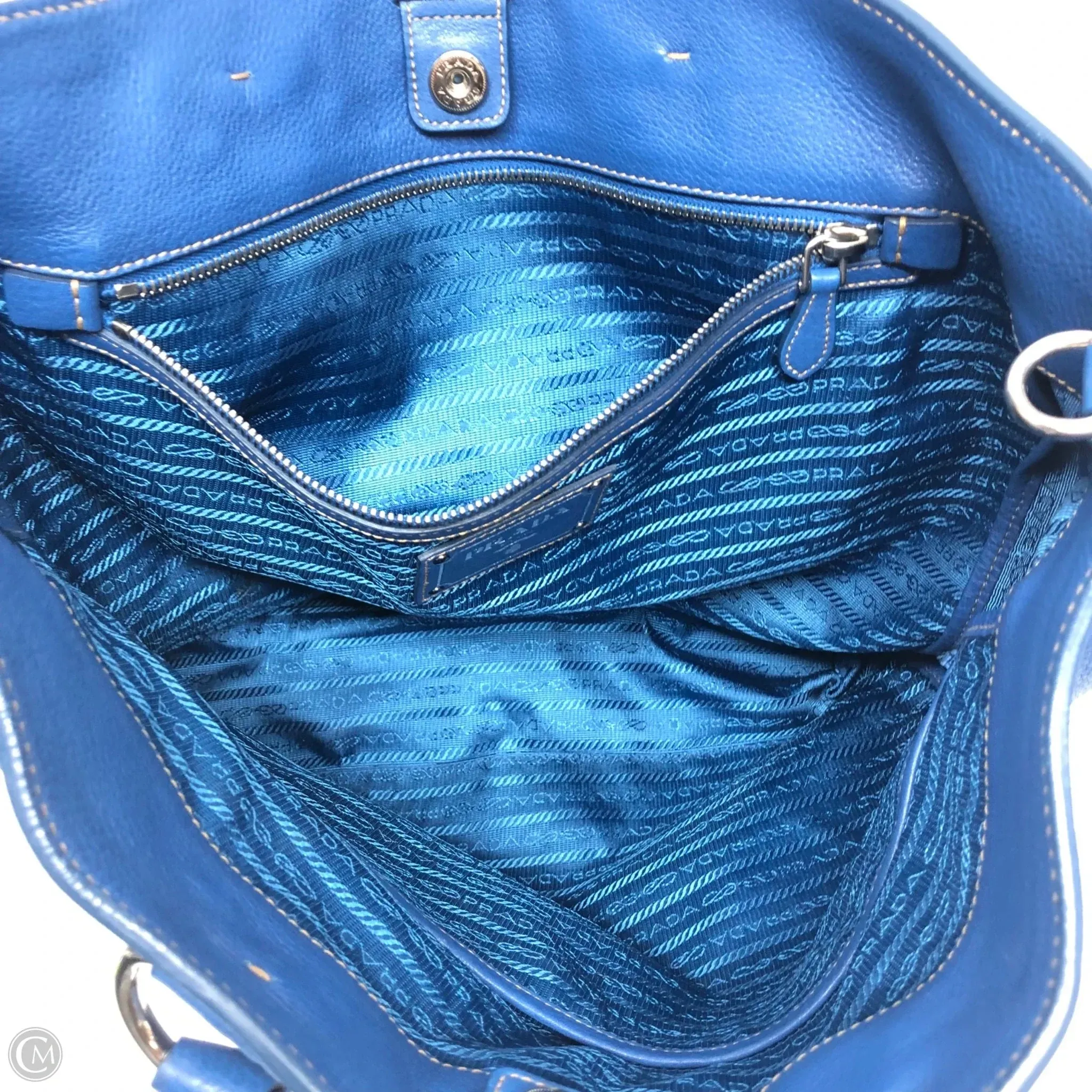 Tote Luxury Designer By Prada, Size: Large