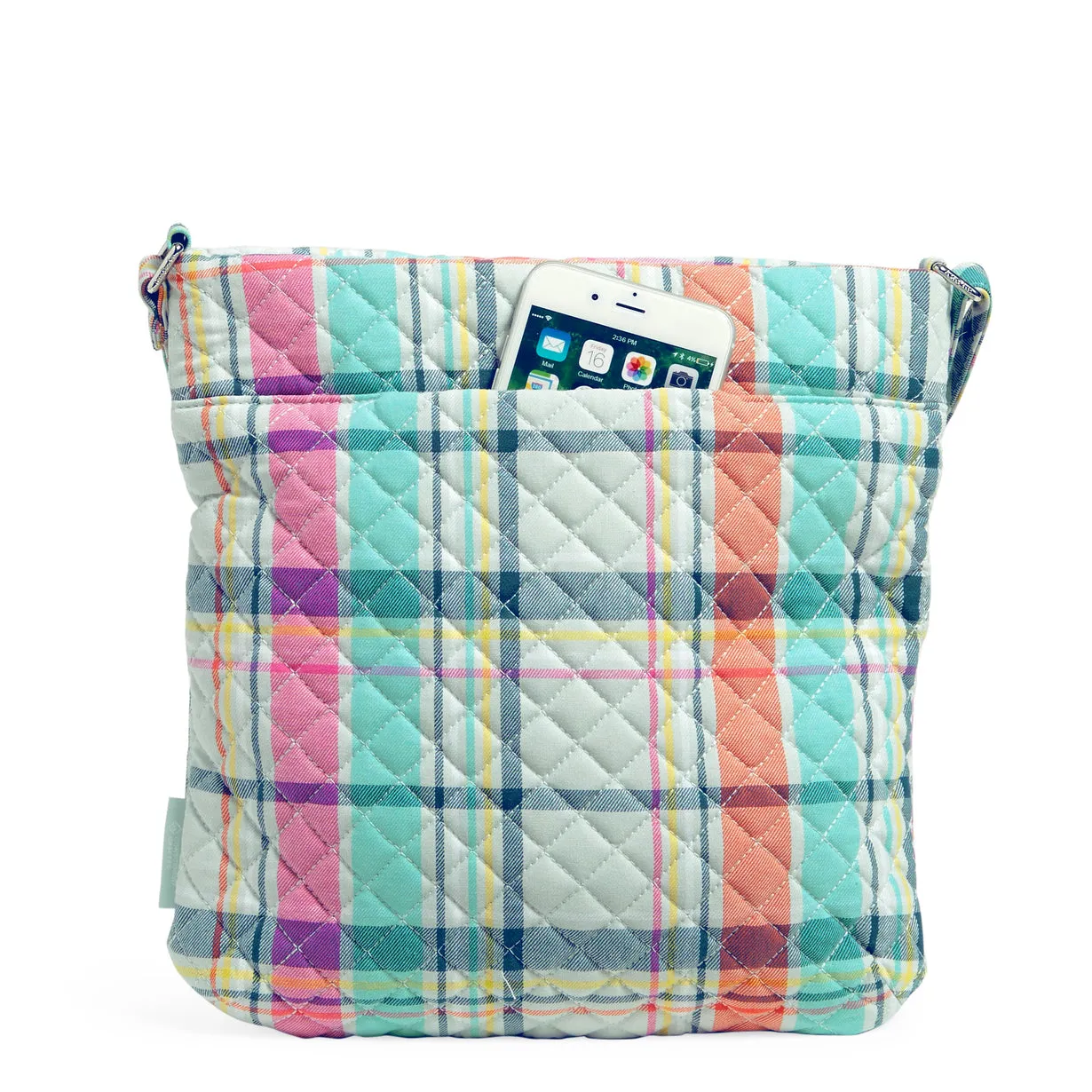 Triple Zip Hipster - Pastel Plaid