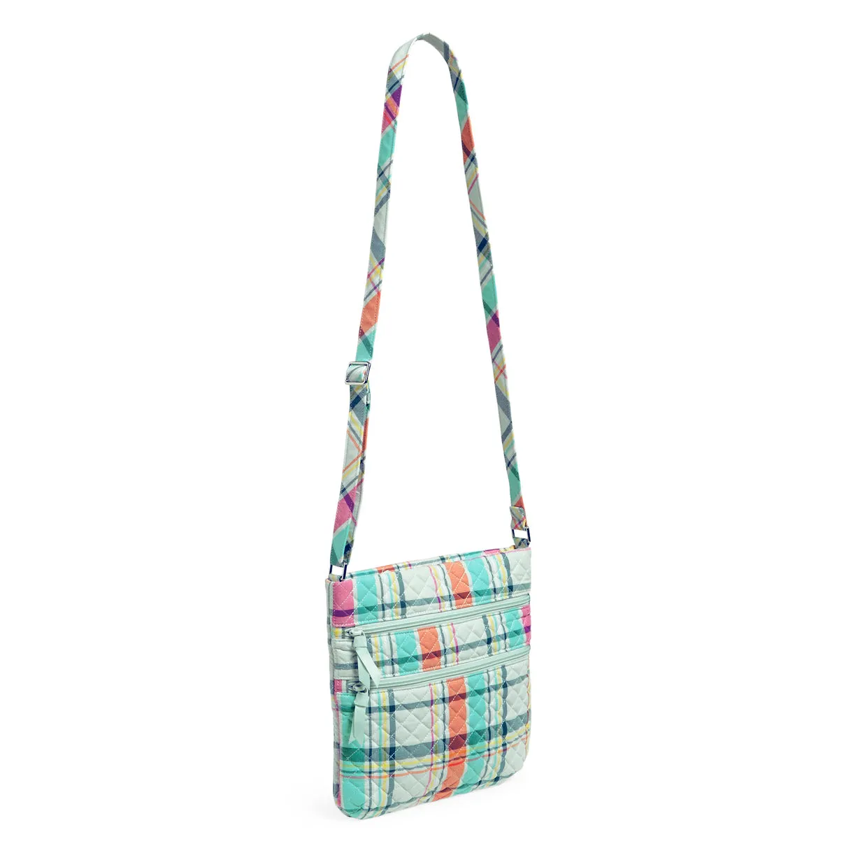 Triple Zip Hipster - Pastel Plaid