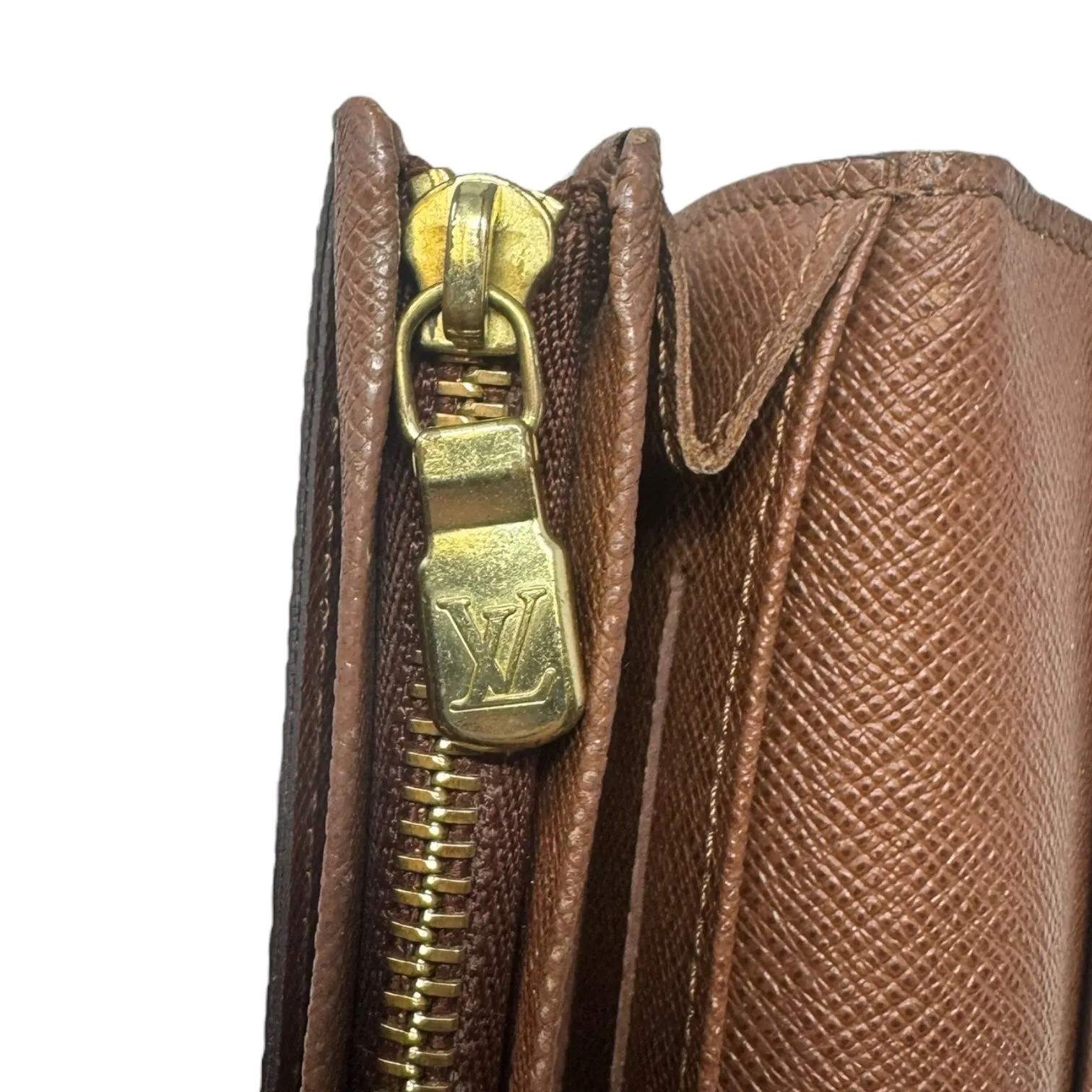 Tr??sor Monogram Bifold Wallet Luxury Designer By Louis Vuitton, Size: Medium