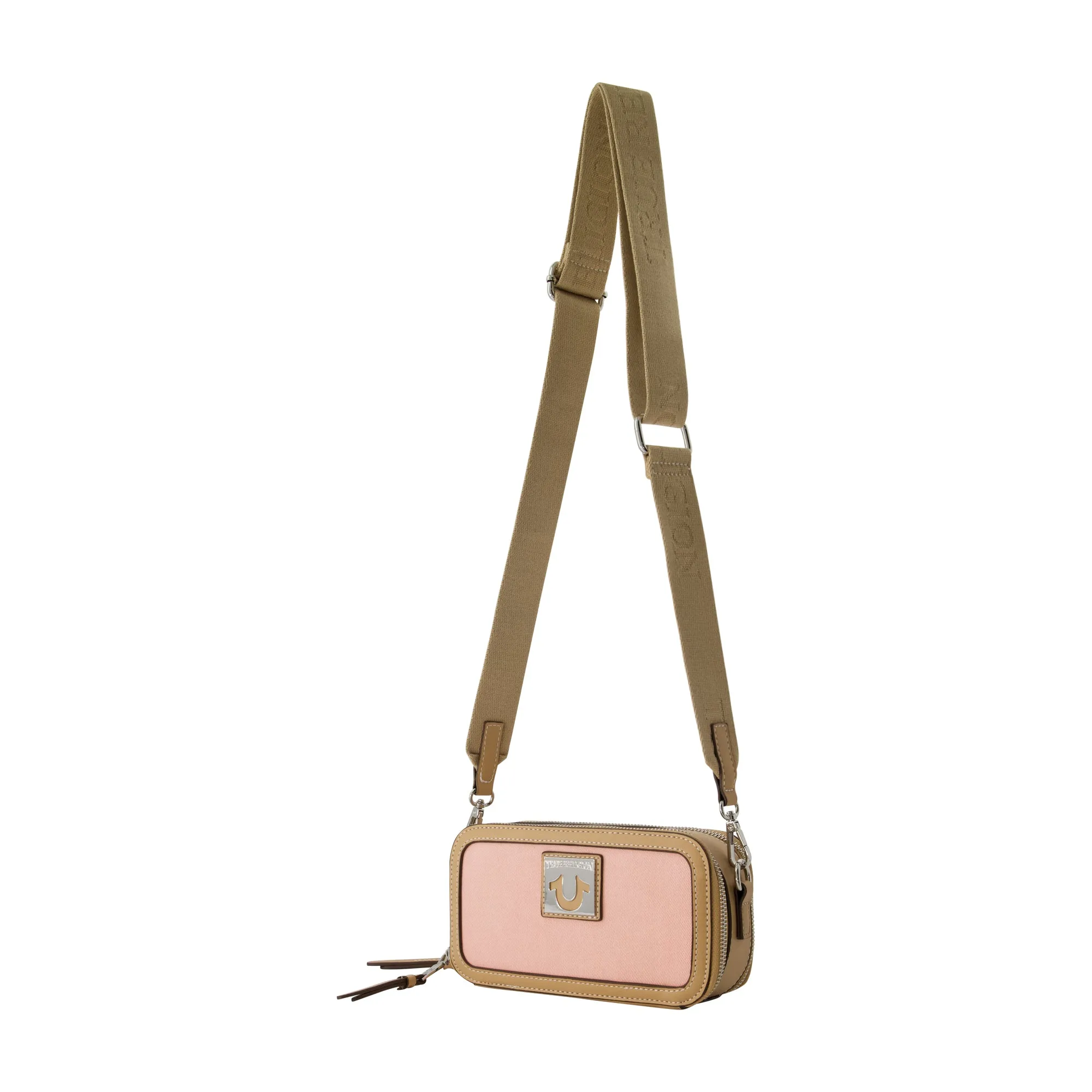 True Religion Horseshoe Plaque Crossbody Camera Bag