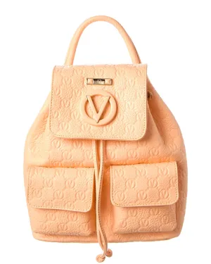Valentino by Mario Valentino Abraham Dollaro Monogram Leather Backpack
