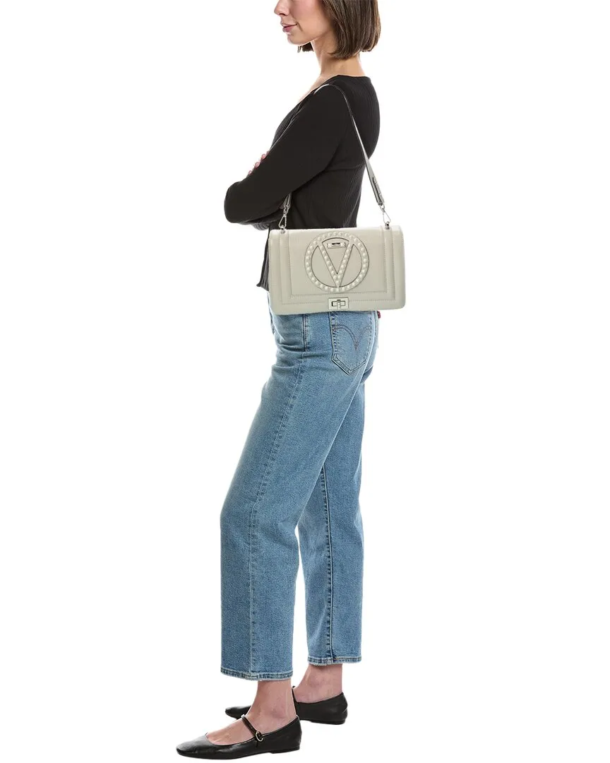 Valentino by Mario Valentino Alice Rock Leather Shoulder Bag
