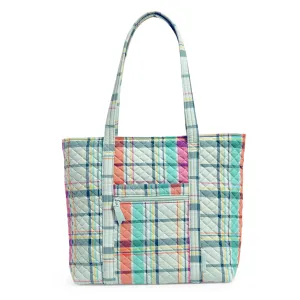 Vera Tote - Pastel Plaid