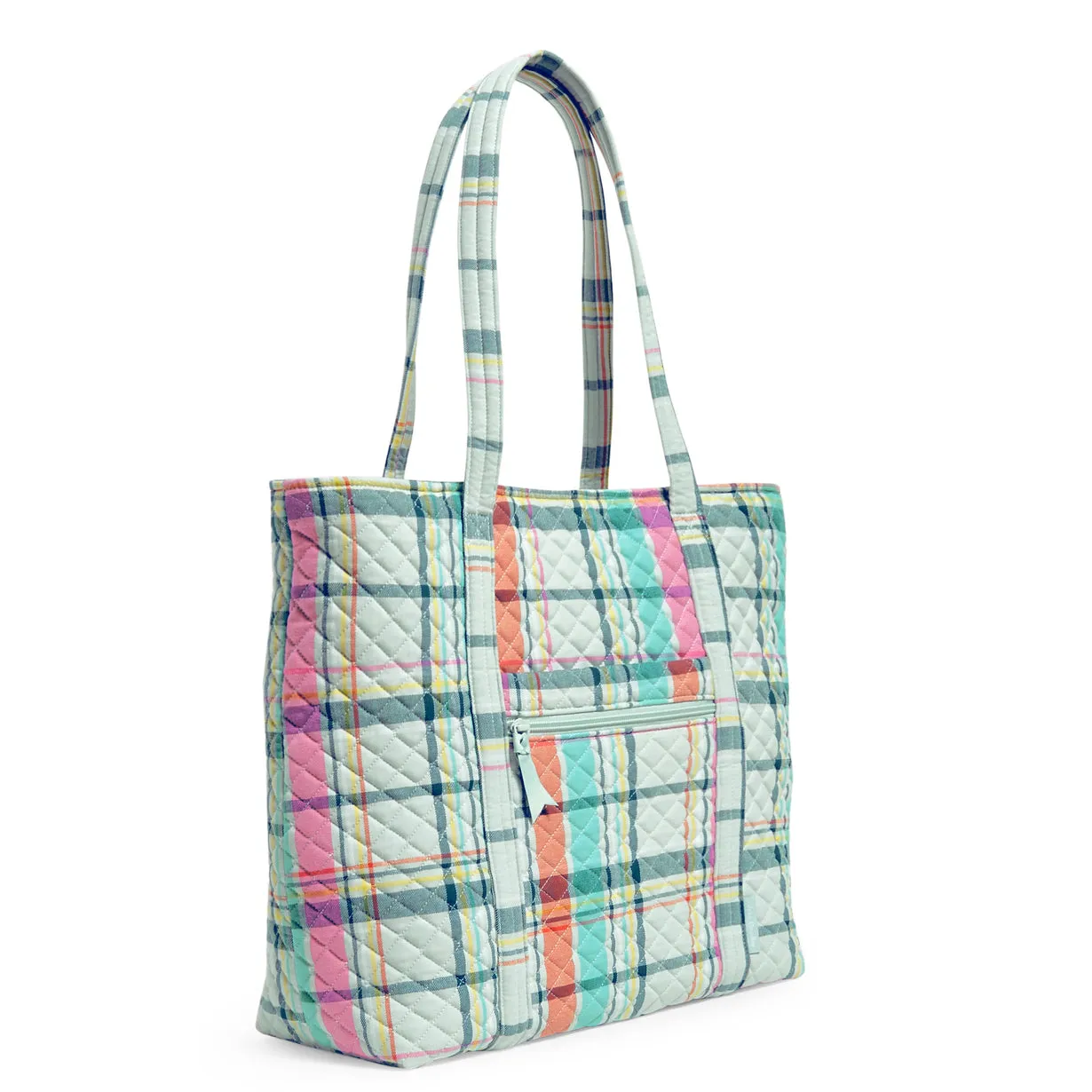 Vera Tote - Pastel Plaid