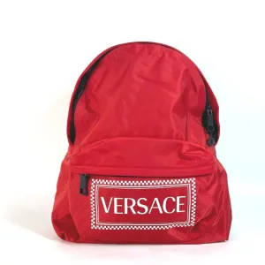 Versace  Color  Nylon Backpack (Pre-Owned)