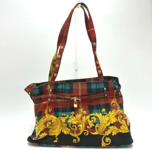 Versace  Cotton Shoulder Bag (Pre-Owned)