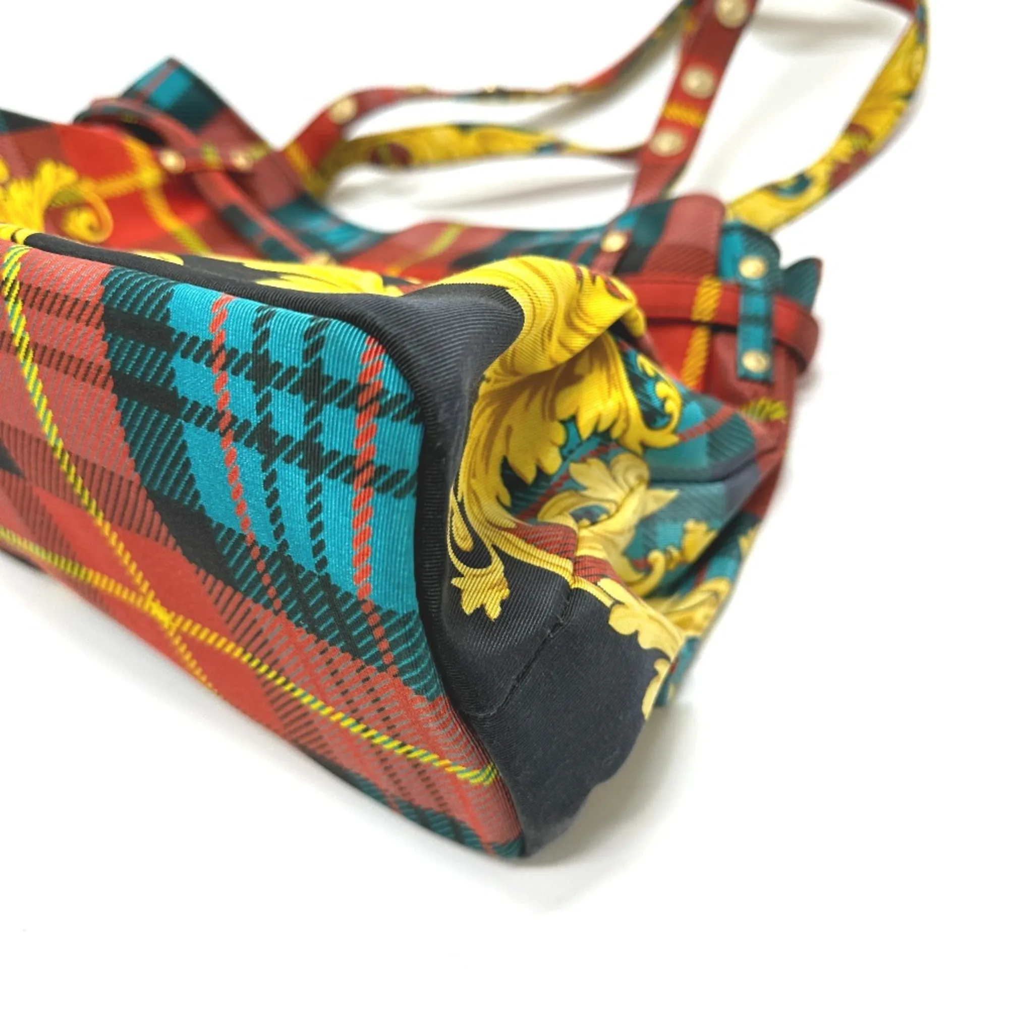 Versace  Cotton Shoulder Bag (Pre-Owned)