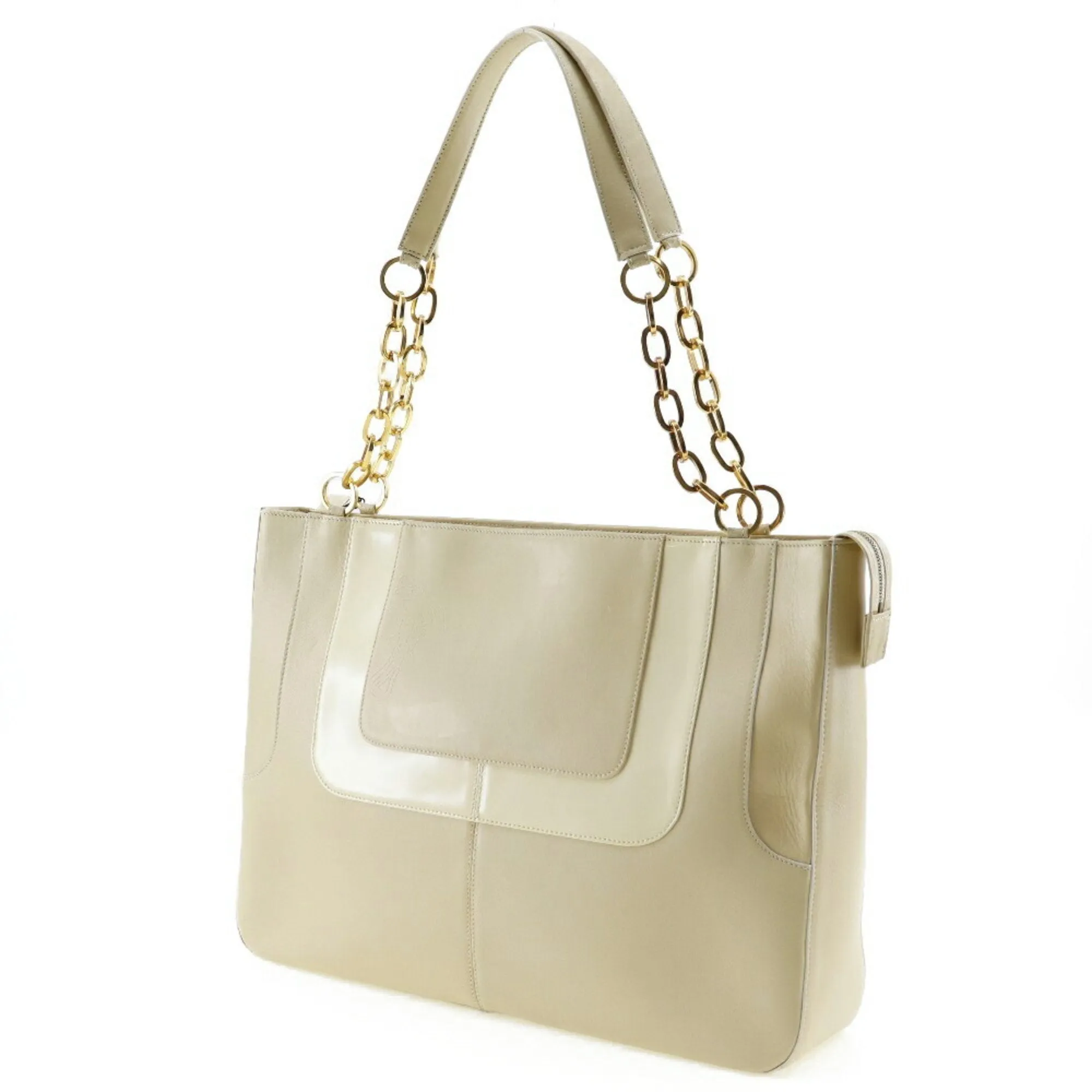 Versace  Leather Shoulder Bag (Pre-Owned)