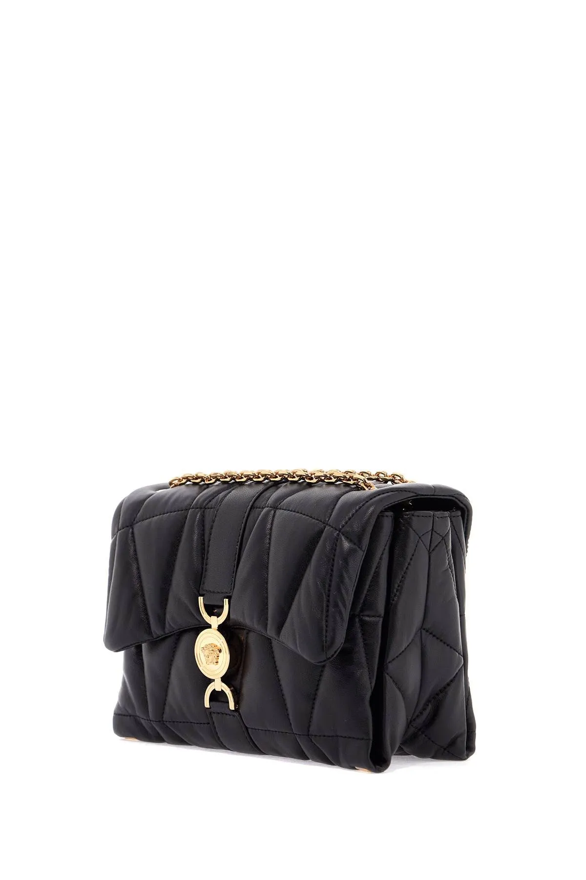Versace Women's Quilted Shoulder Bag Kleio