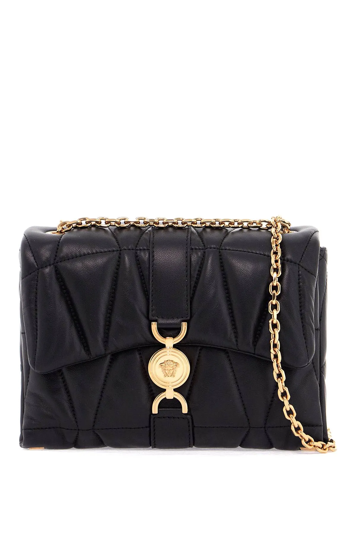 Versace Women's Quilted Shoulder Bag Kleio