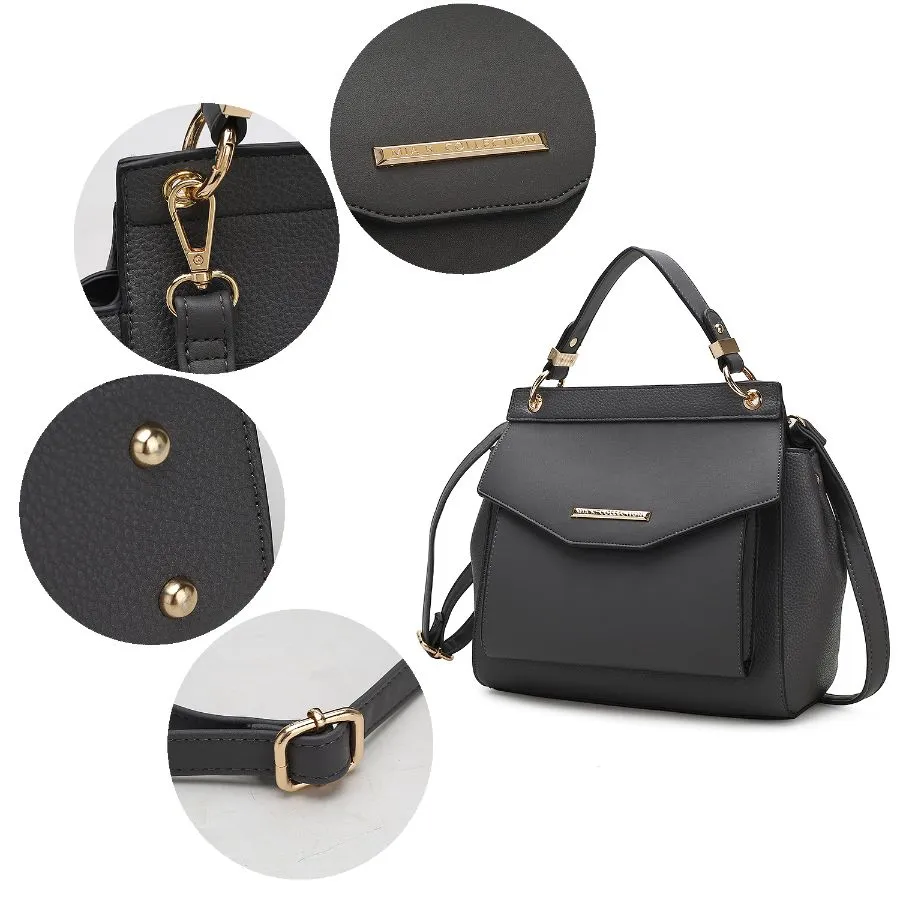 Vida Vegan Leather Womens 3-in-1 Satchel, Backpack & Crossbody