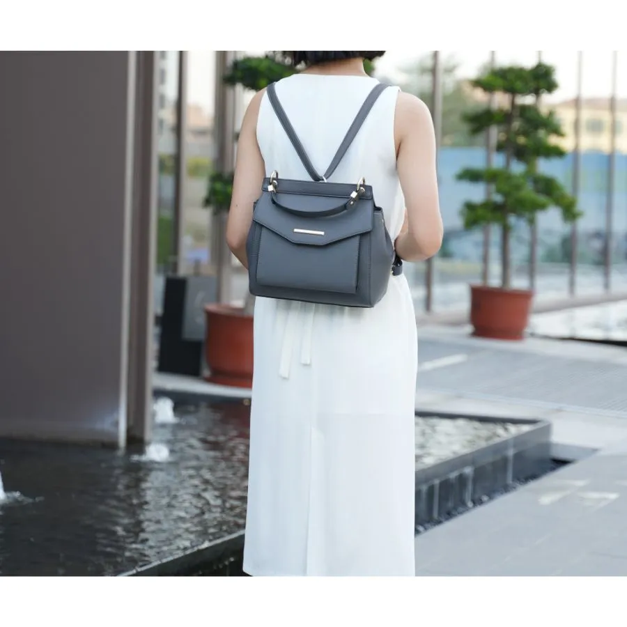 Vida Vegan Leather Womens 3-in-1 Satchel, Backpack & Crossbody