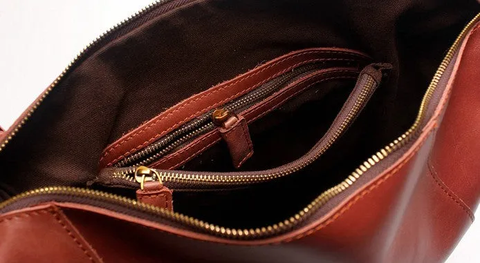 Vintage LEATHER WOMEN Bucket Bag SHOULDER BAG Purse with Tassel FOR WOMEN