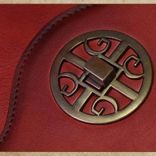Vintage Womens Brown Leather Satchel Crossbody Bag Small Vintage Style Shoulder Bags for Ladies