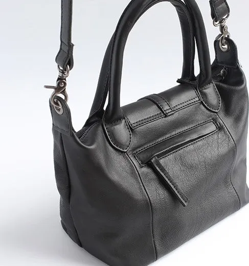 Vintage WOMENs LEATHER Work Handbag Shoulder Bag Handbag Purse FOR WOMEN