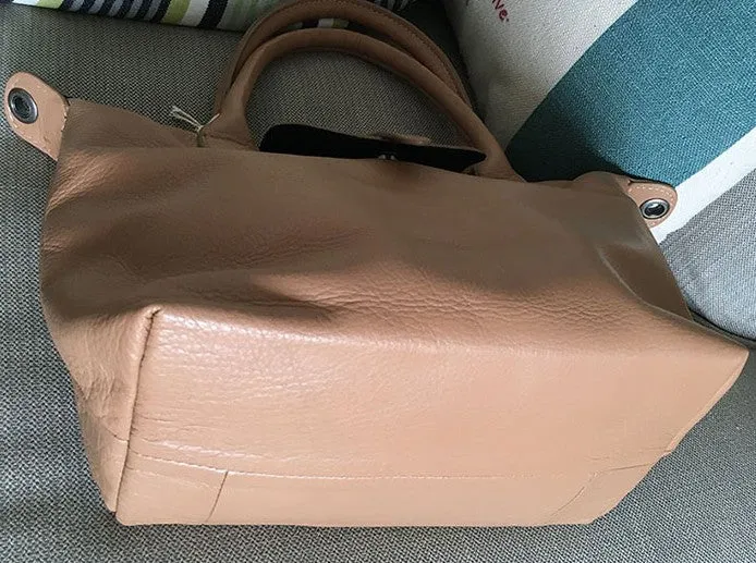 Vintage WOMENs LEATHER Work Handbag Shoulder Bag Handbag Purse FOR WOMEN