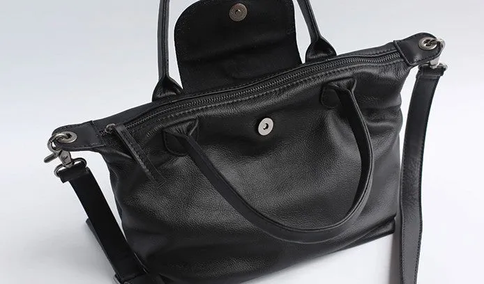 Vintage WOMENs LEATHER Work Handbag Shoulder Bag Handbag Purse FOR WOMEN