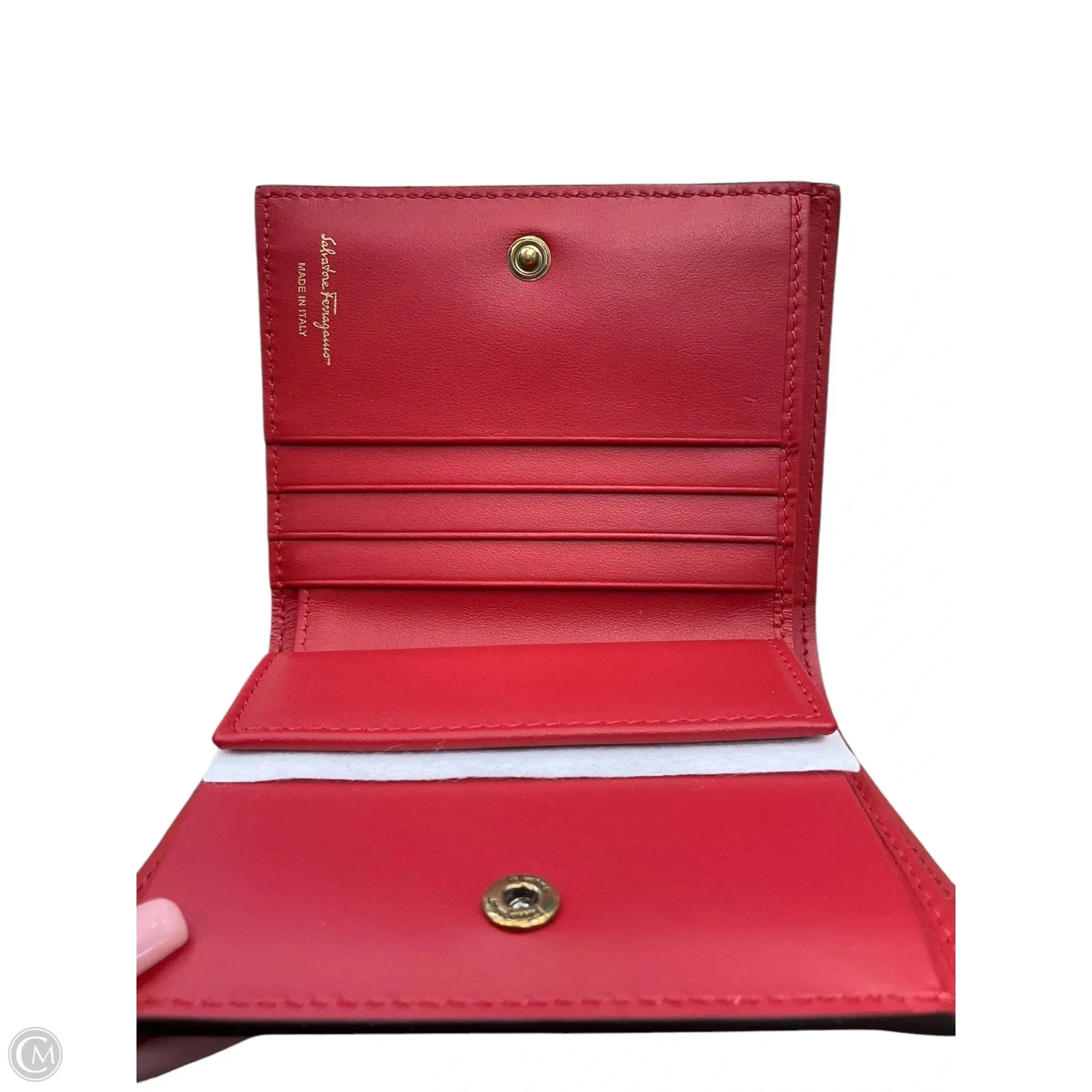 Wallet Designer By Ferragamo, Size: Small
