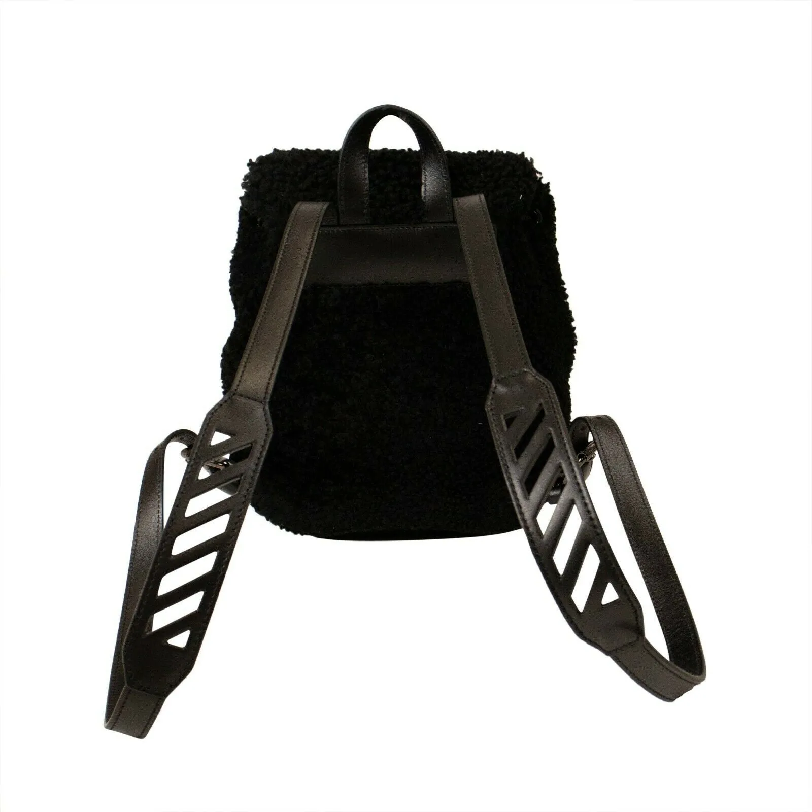 Women's Black 'Montone Binder' Mini Backpack