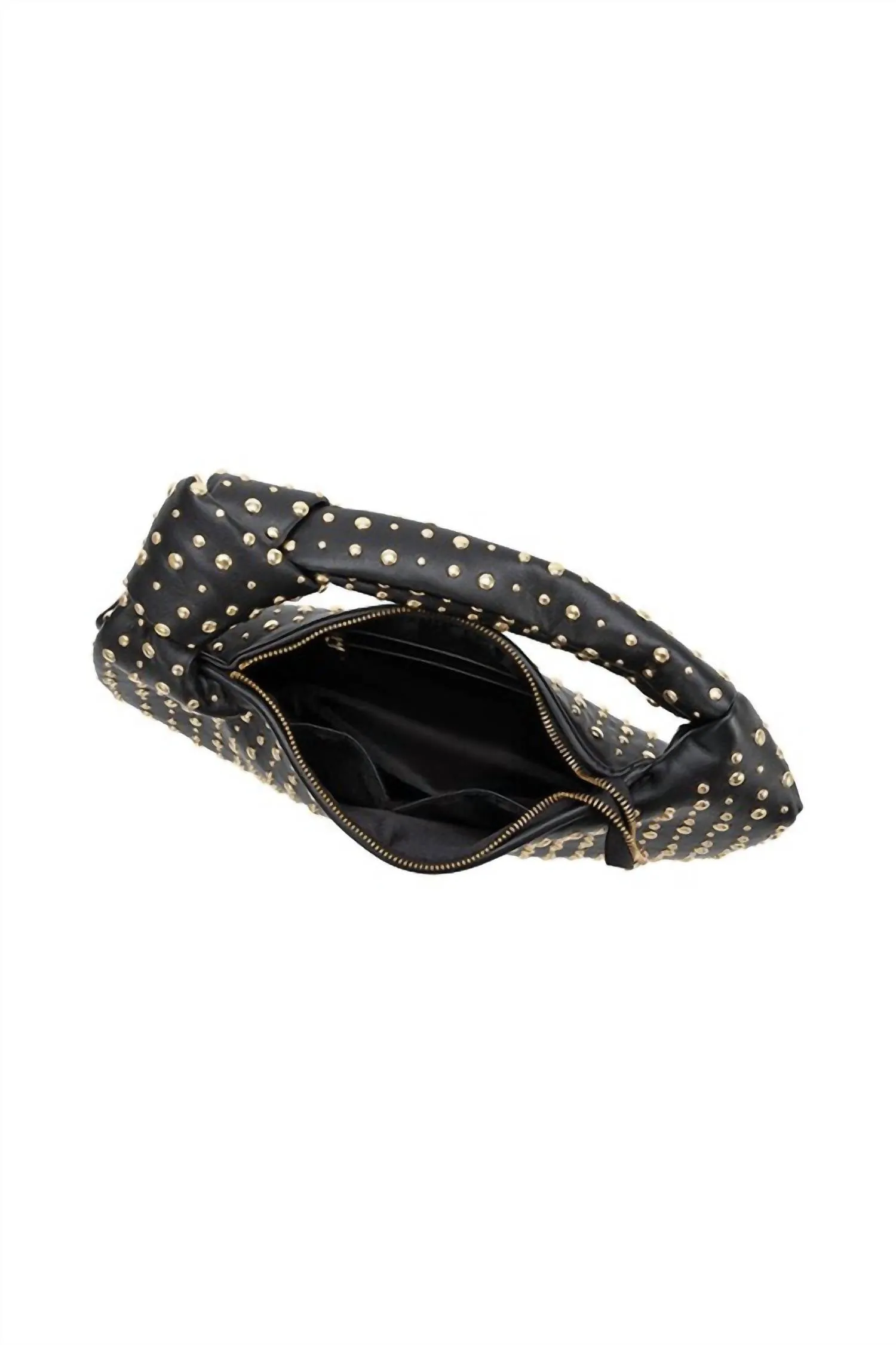Women's Brigitte Studded Shoulder Bag In Black