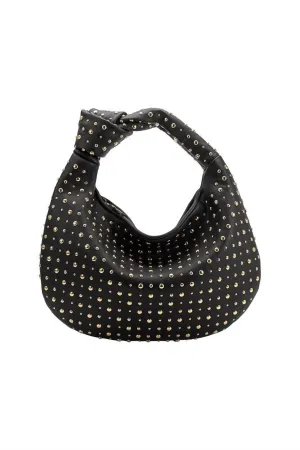 Women's Brigitte Studded Shoulder Bag In Black