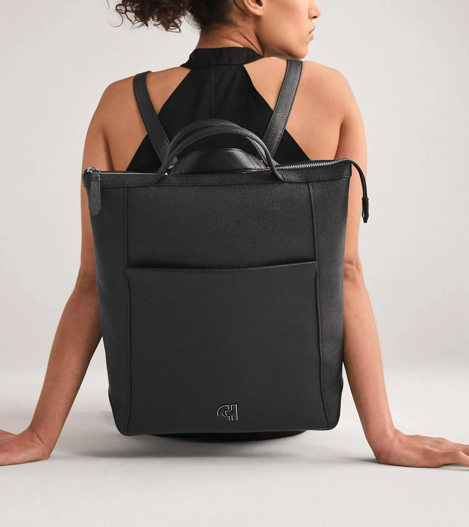 Women's Grand Ambition Covertible Luxe Backpack In Black