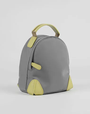 Womens Nylon Small Backpack Purse Khaki Convertible Crossbody Bag Nylon Backpack Shoulder Bag for Ladies
