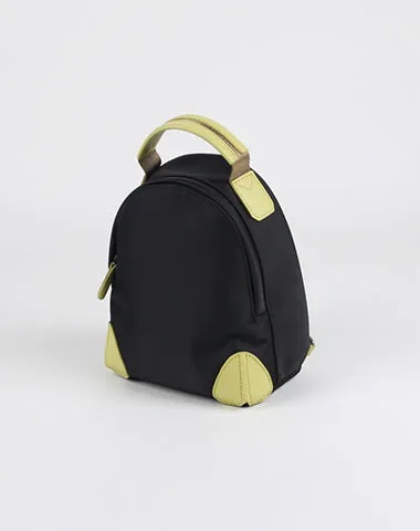 Womens Nylon Small Backpack Purse Khaki Convertible Crossbody Bag Nylon Backpack Shoulder Bag for Ladies
