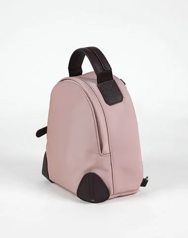 Womens Nylon Small Backpack Purse Orange Brown Convertible Crossbody Bag Nylon Backpack Shoulder Bag for Ladies