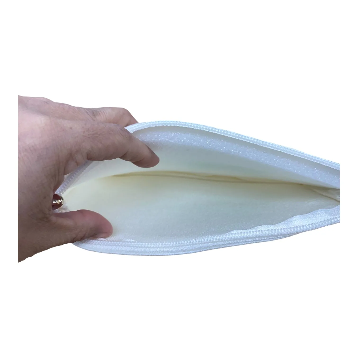 Wristlet By Nicole By Nicole Miller In White, Size:Medium