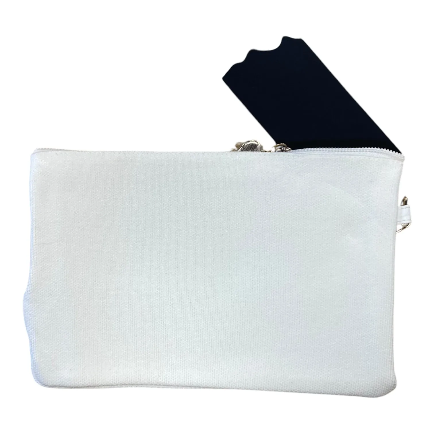 Wristlet By Nicole By Nicole Miller In White, Size:Medium