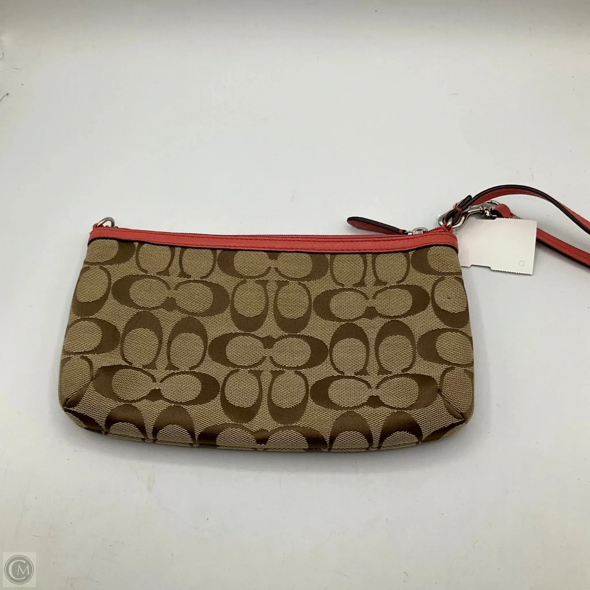 Wristlet Designer By Coach, Size: Medium