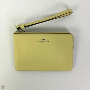 Wristlet Designer By Coach, Size: Medium