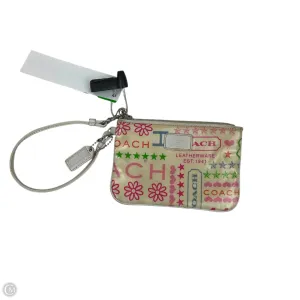 Wristlet Designer By Coach, Size: Small