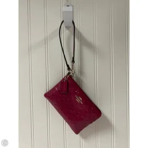Wristlet Designer By Coach, Size: Small