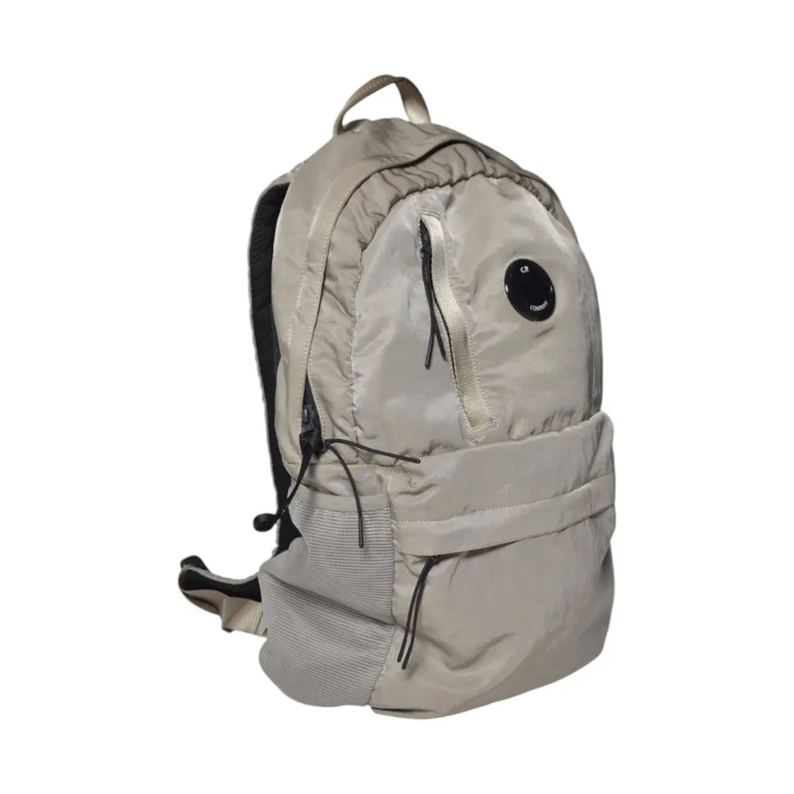 Zaino B Lens In Nylon - Beige